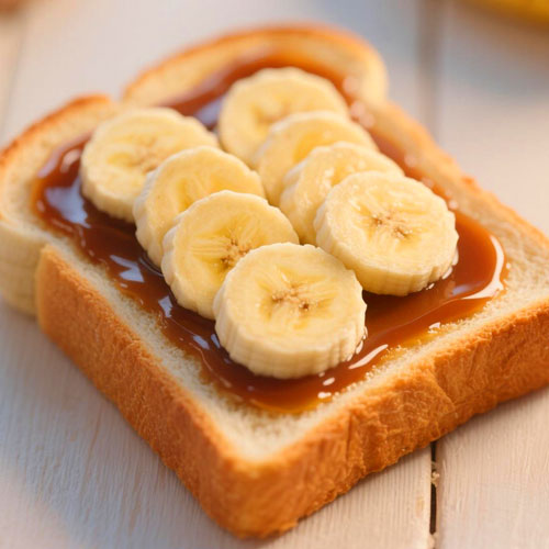 Banana and Caramel Toast