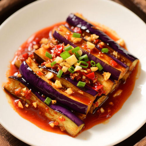 Fish - fragrant Eggplant Casserole
